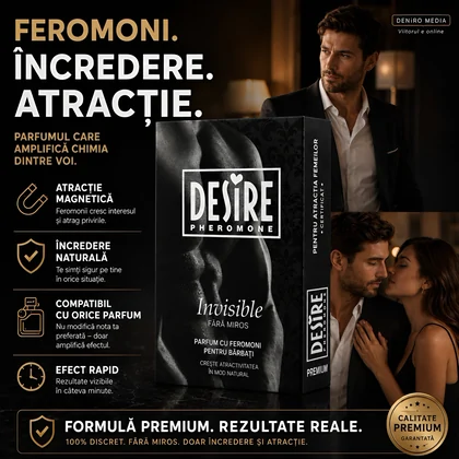 Parfum cu Feromoni Desire Invisible Men 5ml