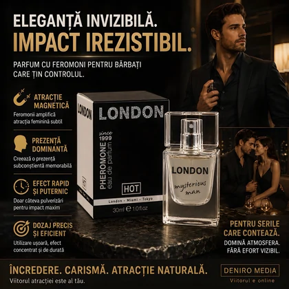 Parfum Cu Feromoni London Man 30ml