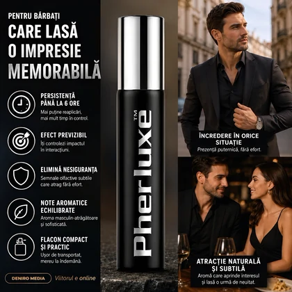 Parfum cu Feromoni Pherluxe Black Spray Pack 20 ml