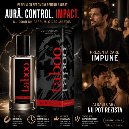 Parfum Feromoni Dominarea Taboo pentru Seducție 50ml