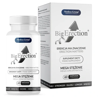 Pastile BigErection Pentru Erecții Puternice 60buc