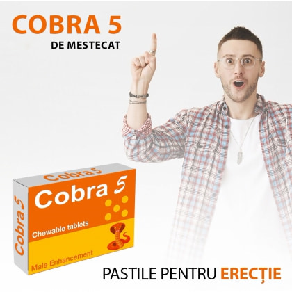 Pastile Cobra Pentru Erecție 5buc