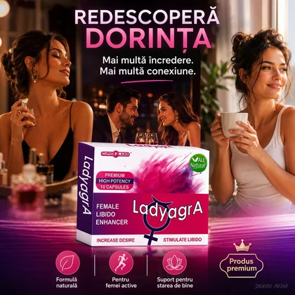 Pastile Creștere Libido Femei Ladyagra 10buc