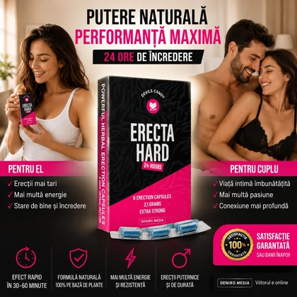 Pastile Devils Candy Erecta Hard 6 capsule