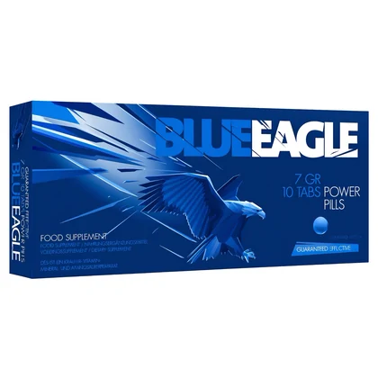 Pastile Erecție Blue Eagle 10 capsule
