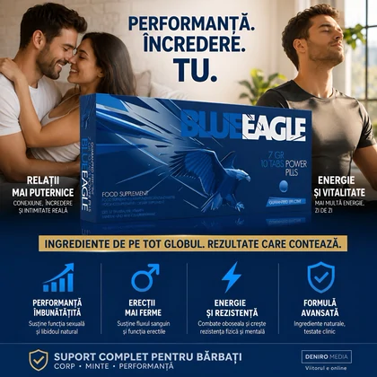 Pastile Erecție Blue Eagle 10 capsule