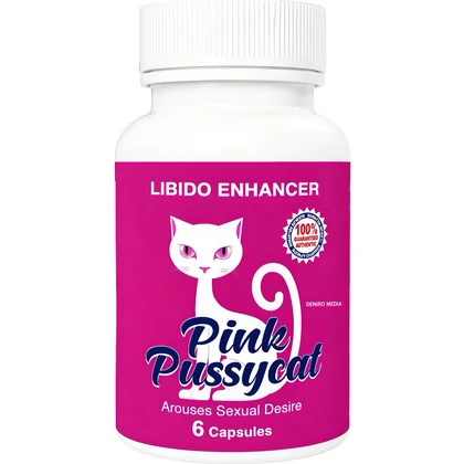 Pastile Libido Pink Cat Creșterea Libidoului Feminin 6buc