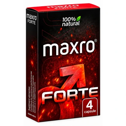 Pastile MaxRo Forte Pentru Potență și Erecție 4buc