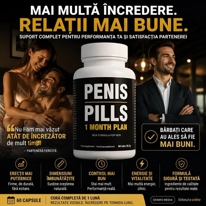 Pastile Penis Enlargement Caps 60 capsule