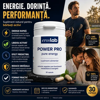 Pastile Potență Maximă Power Pro 30buc