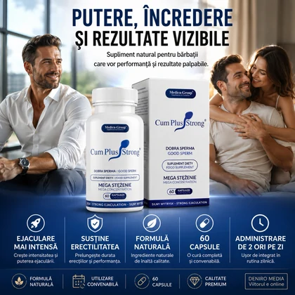 Pastile Strong Pentru Mai Multă Spermă 60capsule