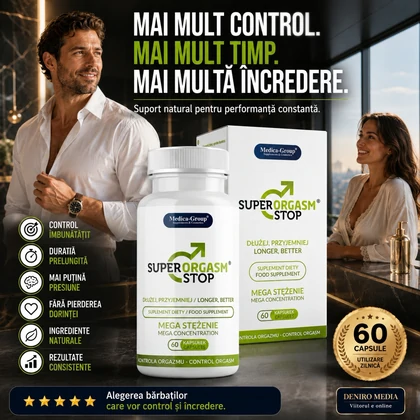 Pastile Super Orgasm Stop Pentru Întârzierea Ejaculării 60buc