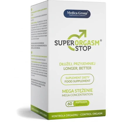 Pastile Super Orgasm Stop Pentru Întârzierea Ejaculării 60buc