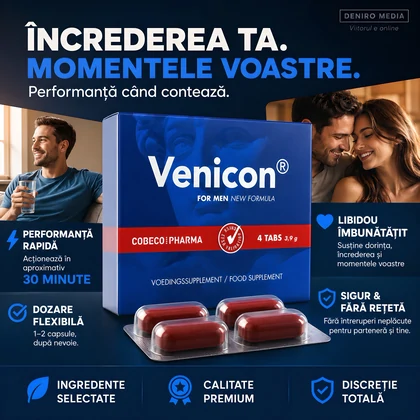 Pastile Venicon Pentru Bărbați 4capsule