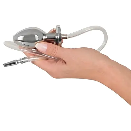 Penisplug Și Dop Anal Jocuri Umede Argintiu