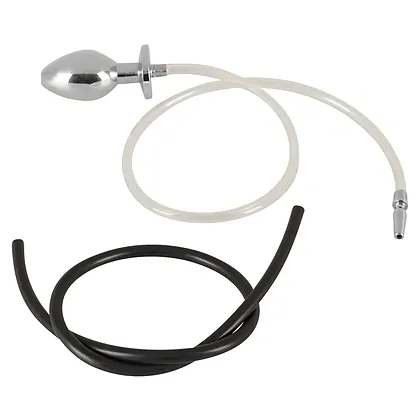 Penisplug Și Dop Anal Jocuri Umede Argintiu