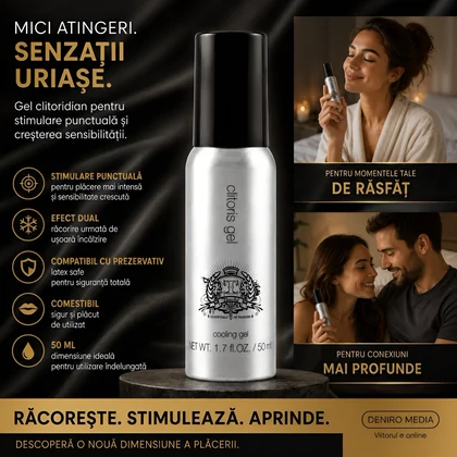 Pharmquests Gel Clitoridian 50 ml — Răcorire și Intensitate