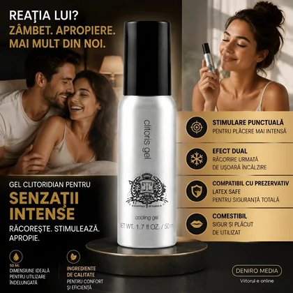 Pharmquests Gel Clitoridian 50 ml — Răcorire și Intensitate