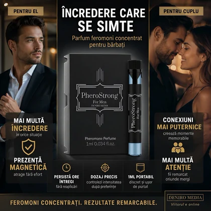 PheroStrong Concentrate — Parfum Feromoni Pentru Bărbați 1ml