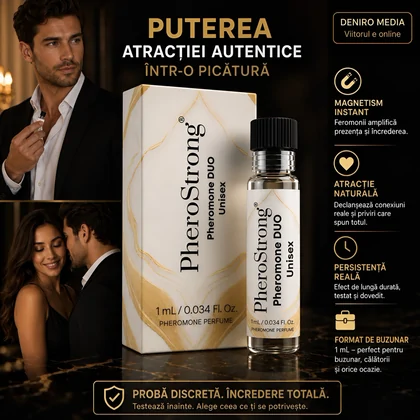 PheroStrong DUO Unisex Parfum cu Feromoni 1 ml Plus Carismă