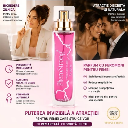 PheroStrong Femei 50 ml — Parfum cu Feromoni, Magnetism
