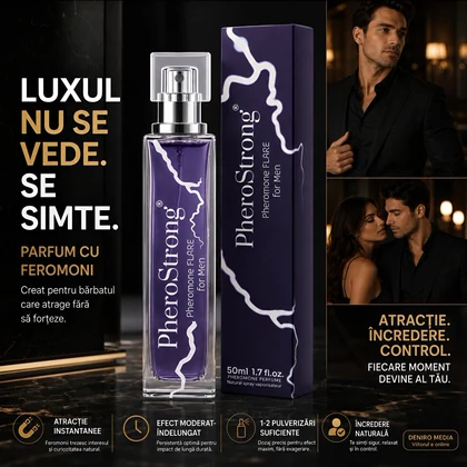 PheroStrong Flare — Parfum cu Feromoni Pentru Bărbați, 50 ml
