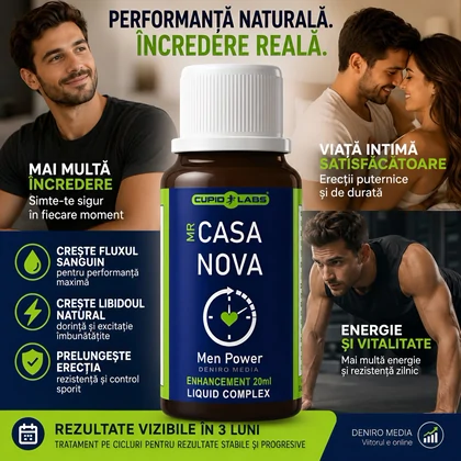 Picături Casă Nova Pentru Potență Și Mărire 20ml