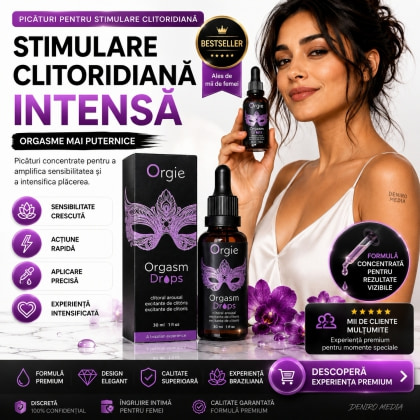Picături Stimulente Orgasm Drops pentru Clitoris 30ml