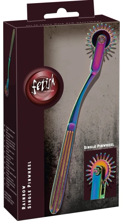 Pinwheel curcubeu Din Metal – Control Precis Compact Multicolor