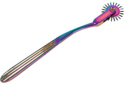 Pinwheel curcubeu Din Metal – Control Precis Compact Multicolor