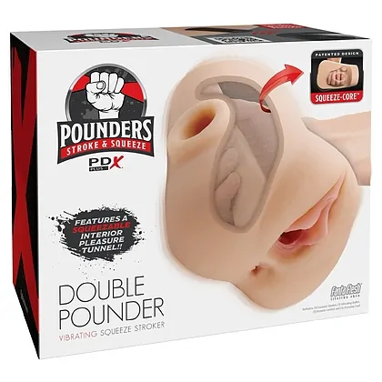 Pipedream PDX Plus Pounder Dublu 10 Moduri Reîncărcabil