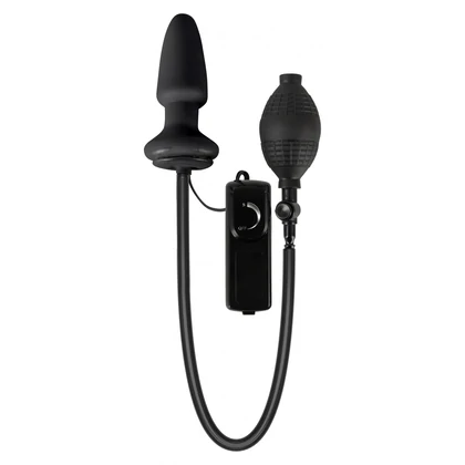 Plug Anal Ajustabil Cu Vibrații Funny Hills Negru