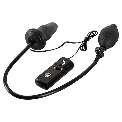 Plug Anal Ajustabil Cu Vibrații Funny Hills Negru