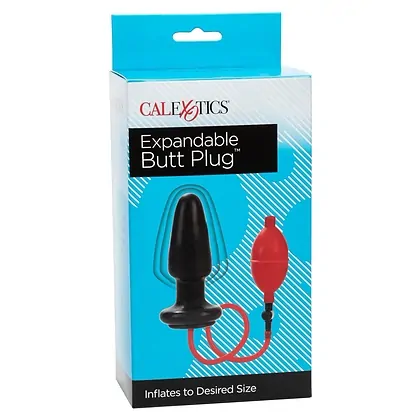 Plug Anal Expandabil CalExotics – Control Precis Prin Pompă Negru