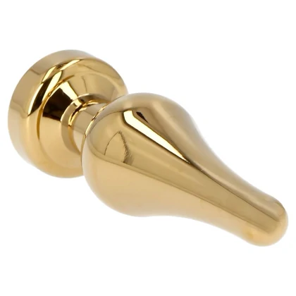 Plug Anal Mini 10 cm Auriu cu Bijuterie Toyz4lovers