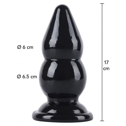 Plug Anal XL Hidden Desire 17 cm — Extreme Negru