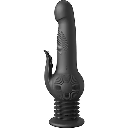 Pogo Thruster – Vibrator 3 Viteze, 10 Moduri, USB, Ventuză
