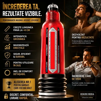Pompă Hydromax 7 Roșu
