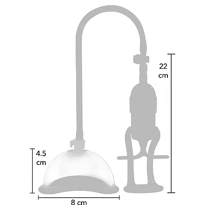 Pompă Intimă Vacuum Sensibilitate și Control Negru