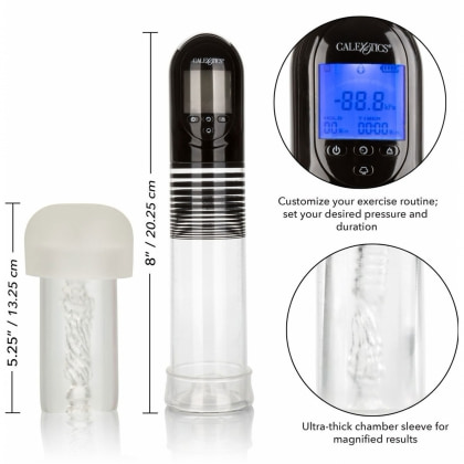 Pompă Penis Advanced Automatic Smart Transparent