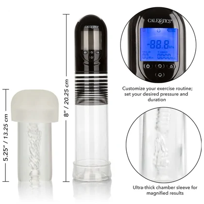 Pompă Penis Advanced Automatic Smart Transparent