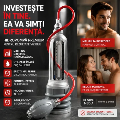 Pompă Penis Bathmate Hydroxtreme9 pentru Mărire Transparent