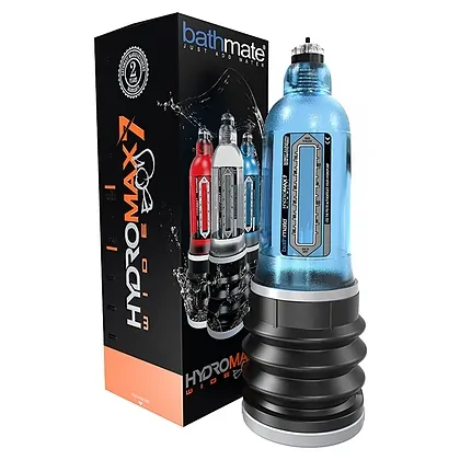 Pompă Penis HydroMax 7 Wide Boy Albastru