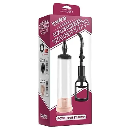 Pompă Penis Maximizer Worx VX1 Transparent
