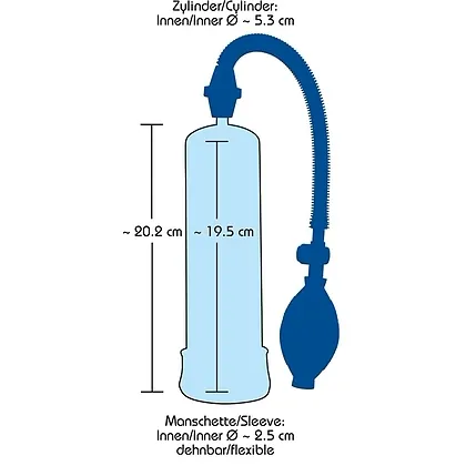 Pompă Penis Pentru Mărire Albastru