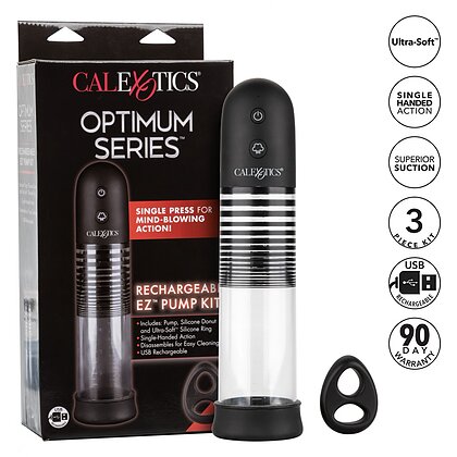 Pompă Penis Rechargeable Ez Negru