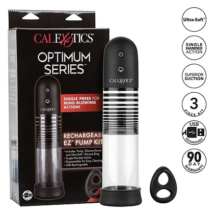 Pompă Penis Rechargeable Ez Negru