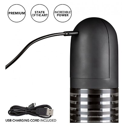 Pompă Penis Rechargeable Ez Negru