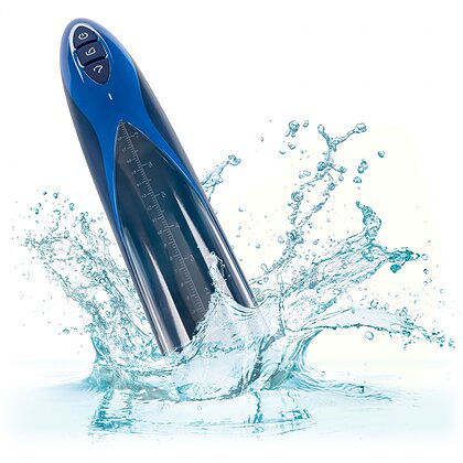 Pompă Penis Rechargeable Waterproof Albastru