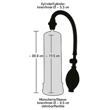 Pompă Penis You2Toys Negru